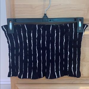 Kendall & Kylie Women’s S Nagy Striped Tube Top